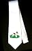 Party Decoration Necktie with fox, terrier, dog, wire, canine