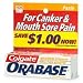 Colgate OraBase Oral Pain Reliever Paste, Maximum Strength , .21 oz (6 g)