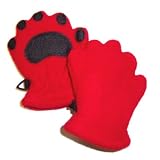 Bear Hands IF1000RD Infant Fleece Mittens - Red