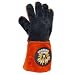 Harley Davidson: Leather Logo Welder's Glove HDPFWLD-BK/O