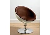 Pod Chair - Brown and Cream