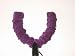 Axe Hugger in Scrunchy Velvet for Standard Stand in Purple�