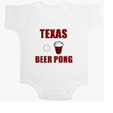 Texas Beer Pong Baby Ultrasoft Onesie