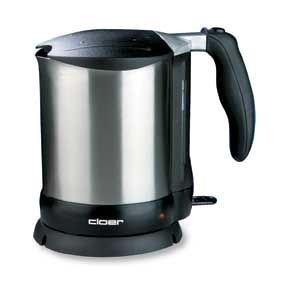 Cloer 810 Wasserkocher Edelstahl schwarz