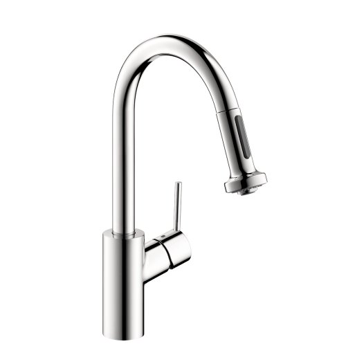 Hansgrohe 04286000 Talis S 2 Prep Kitchen Faucet with 2-Spray Pull Down, Chrome On Sale