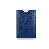OCTO Leather Slip Cover (Fits 6" Display, Latest Generation Kindle) - Navy Embossed
