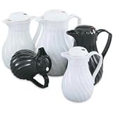 Swirl Beverage Server Insulated 42 oz. Black