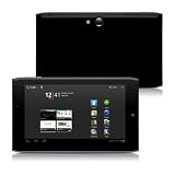 Solid State Black Design Protective Decal Skin Sticker for Acer Iconia Tab A100-07U08U 7 inch Tablet