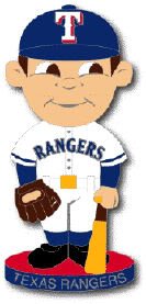 Texas Rangers Bobble Head Pin