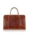 Chiarugi Handmade Brown Genuine Italian Leather Business Bag