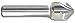 3/4" 4 Flute 100-Deg. Carbide Countersink Single End 334-008080