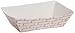 Boardwalk 30LAG100 1 lbs Red Weave Paper Food Tray (Case of 1,000)