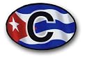 Cuba - Wavy Oval Decals