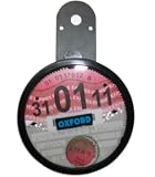 Oxford Motorcycle Motorbike Universal Tax Disc Holder Black