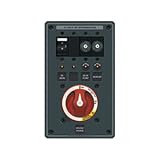 BLUE SEA PANEL DC BATT MNGMNT E DUAL Includes 100A Main Circuit Breaker 24 Volt DC