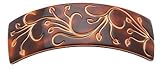 France Luxe Honeysuckle Volume Barrette - Tortoise/Ivory