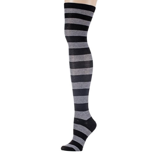 Isadora Paccini Women's Striped over the Knee Socks