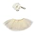 WILLTOO Newborn Baby Girls Boys tutu Dress Costume Photo Photography Prop Outfits (Yellow)