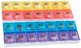 IMAGE OF 28-Day, 1 compartment per day, 4 week monthly Medtime Planner