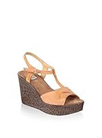 JULIE JULIE Sandalias de cuña (Cuero)