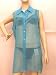 SOLAR Strandkleid Longhemd türkis Gr. 38 NEU