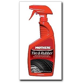 Mothers 06824 Tire & Rubber Cleaner - 24 oz