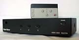 Nyrius SW200 S-Video Composite & Digital Optical Toslink 3 Input Audio Video Selector Switch with Remote Compatible with DVD player, Satellite, Cable, PCM, Dolby Digital, DTS, XBOX360, PS3, Wii, iPod