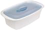CorningWare French White Loaf Dish with Plastic Cover