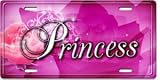 Review Creare Visual Design  / Cool Princess License Plate