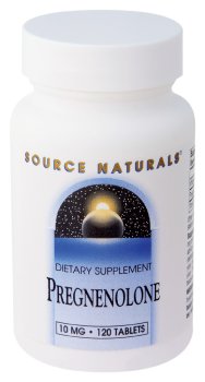 Source Naturals - Pregnenolone, 10 mg, 120 tablets