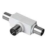 Hama Antennen-Verteiler Koax-Kupplung - 2 Koax-Stecker