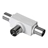 Hama Antennen-Verteiler Koax-Kupplung - 2 Koax-Stecker