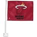 Miami Heat - NBA Car Flag