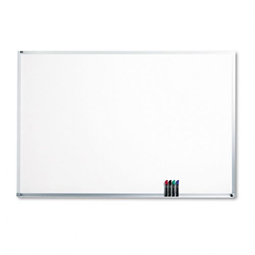 Quartet Products - Quartet - Magnetic Dry-Erase Board Porcelain 72 x 48 White Aluminum Frame - Sold As 1 Each - Premium porcelain board is ideal for heavy-use environments - Hard durable porcelain will not scratch or dent - Total Erase writing surface wil