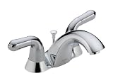Delta 2530-24 Innovations Double-Handle Centerset Lavatory Faucet with Pop-Up, Chrome