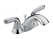 Delta 2530-24 Innovations Double-Handle Centerset Lavatory Faucet with Pop-Up, Chrome