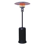 Fire Sense Standard LPG Patio Heater- Black