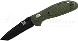 Benchmade Pardue Design Axis Mini-Griptilian Tanto Knife with BK1 Coating (Olive Drab Handle)