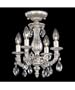 Schonbek Worldwide 5654-84TK 4 Light Milano Semi Flush Ceiling
