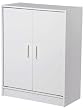 White Storage Cabinet By Ameriwood Furniture