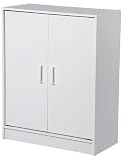 White Storage Cabinet By Ameriwood Furniture