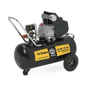 Steele Products SP-CE415M 15 Gallon Air Compressor with Wheel Kit