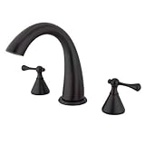IMAGE OF ENGLISH COUNTRY ROMAN TUB FILLER-Oil Rubbed Bronze Finish