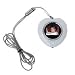 CTA Digital MI-HPNW Heart Shape Digital Photo Frame Necklace (White)