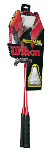 Wilson Badmintonset Hyper Team Starter Kit, rot Preisvergleich