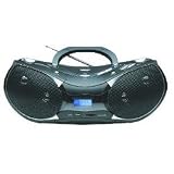 NAXA Electronics NPB-256 Portable MP3/CD Player with Text Display, AM/FM Stereo Radio, USB Input and SD/MMC Card Slot