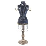 Review The Tribeca Gift Company  / Blue Velvet Corset Ringholder Small