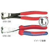 KNIPEX(クニペックス) 強力型エンドカッティングニッパー 6705-160