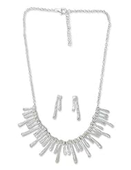 Jewelry set, Icicles - Handcrafted Taxco Silver Contemporary Jewelry Set