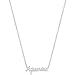 Nickel Free Mystical Sun Sign Horoscope Zodiac Nameplate Necklace, USA!